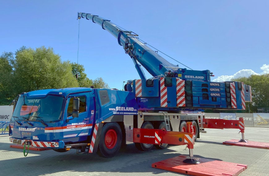 MANITOWOC: DER GMK5250XL-1 IST DER GRÖSSTE KRAN VON GUSTAV SEELAND